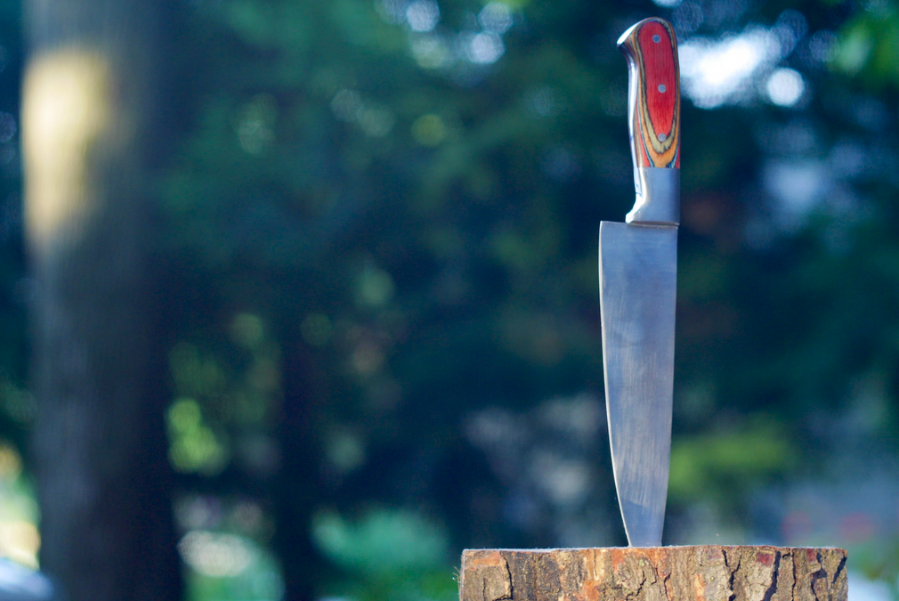 Final Project -  Gold Hour Chef Knife - image 1 - student project