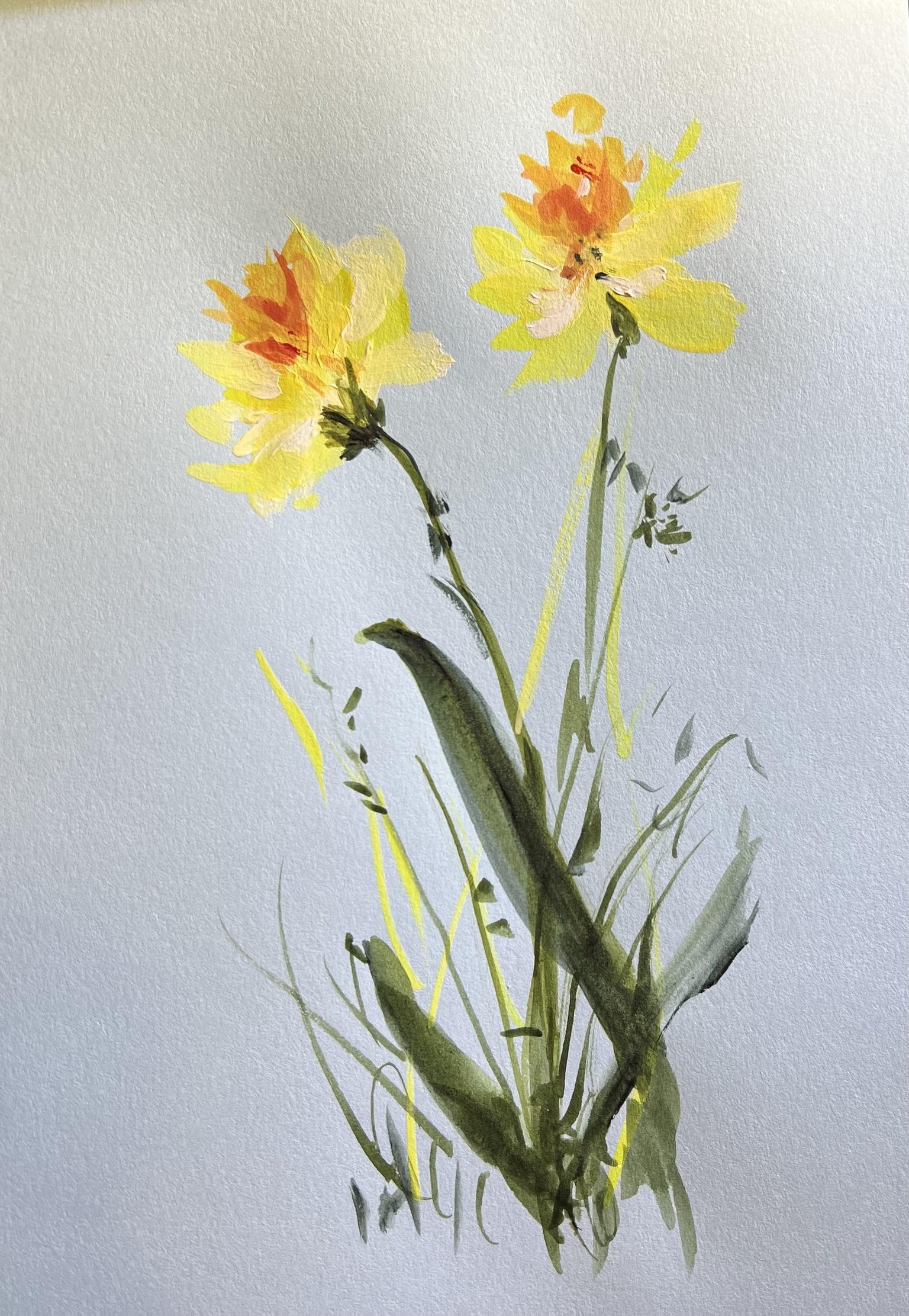 6 Watercolor Flower Projects - image 4 - student project