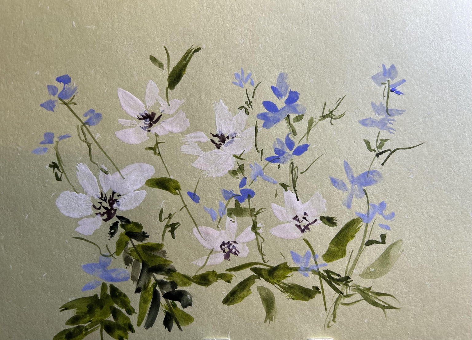 6 Watercolor Flower Projects - image 2 - student project