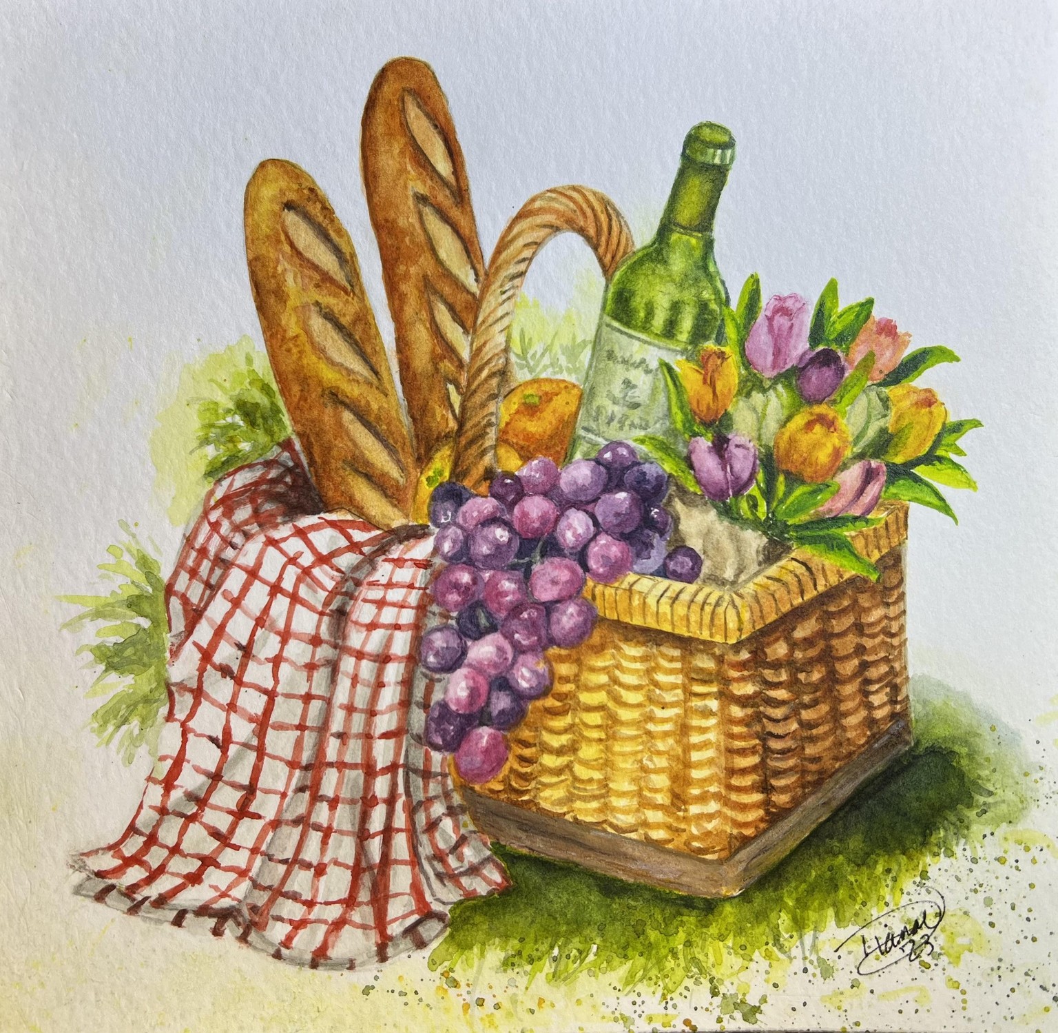 Intricate Picnic Basket - image 1 - student project