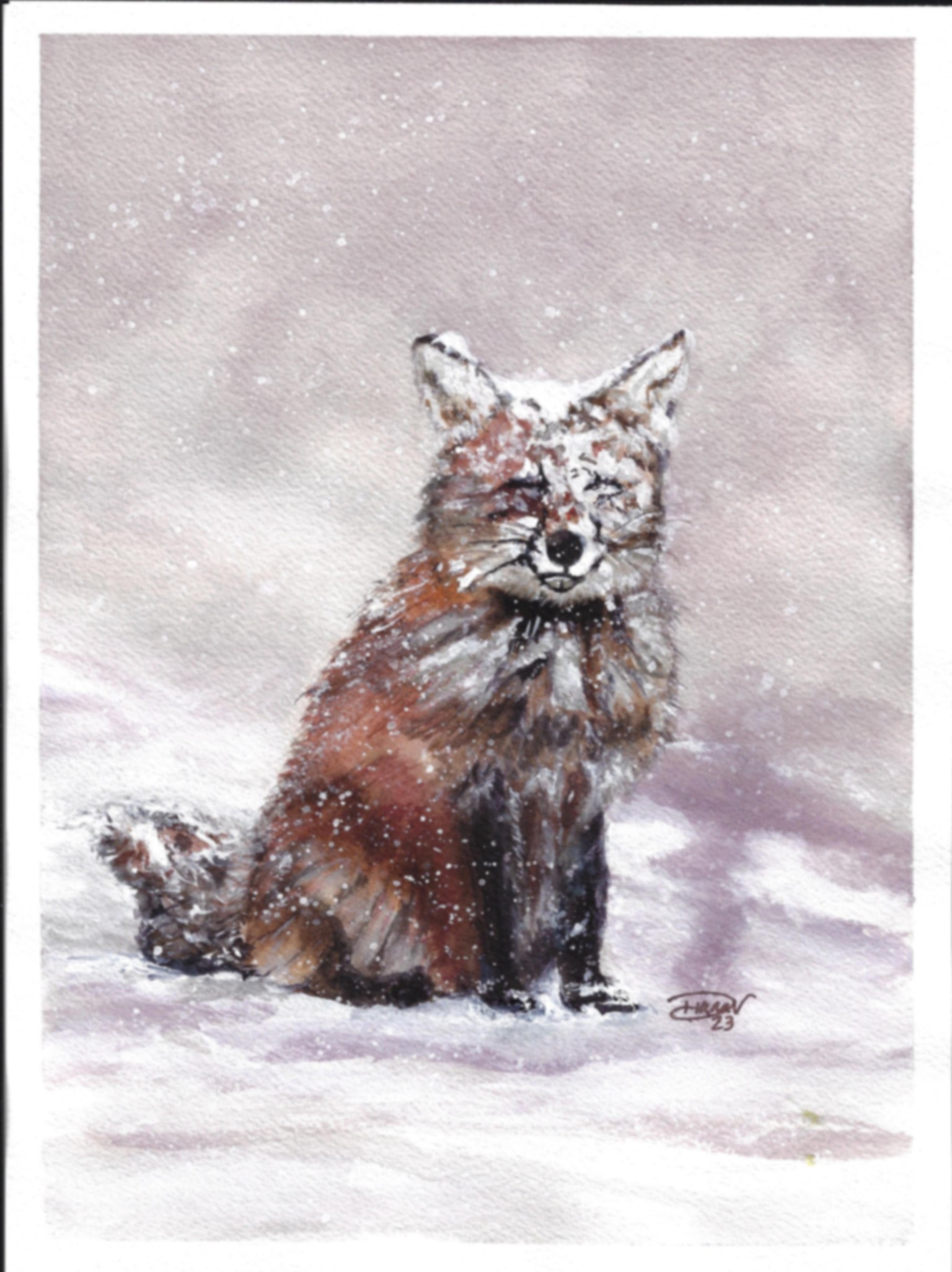 Snow Fox - image 1 - student project