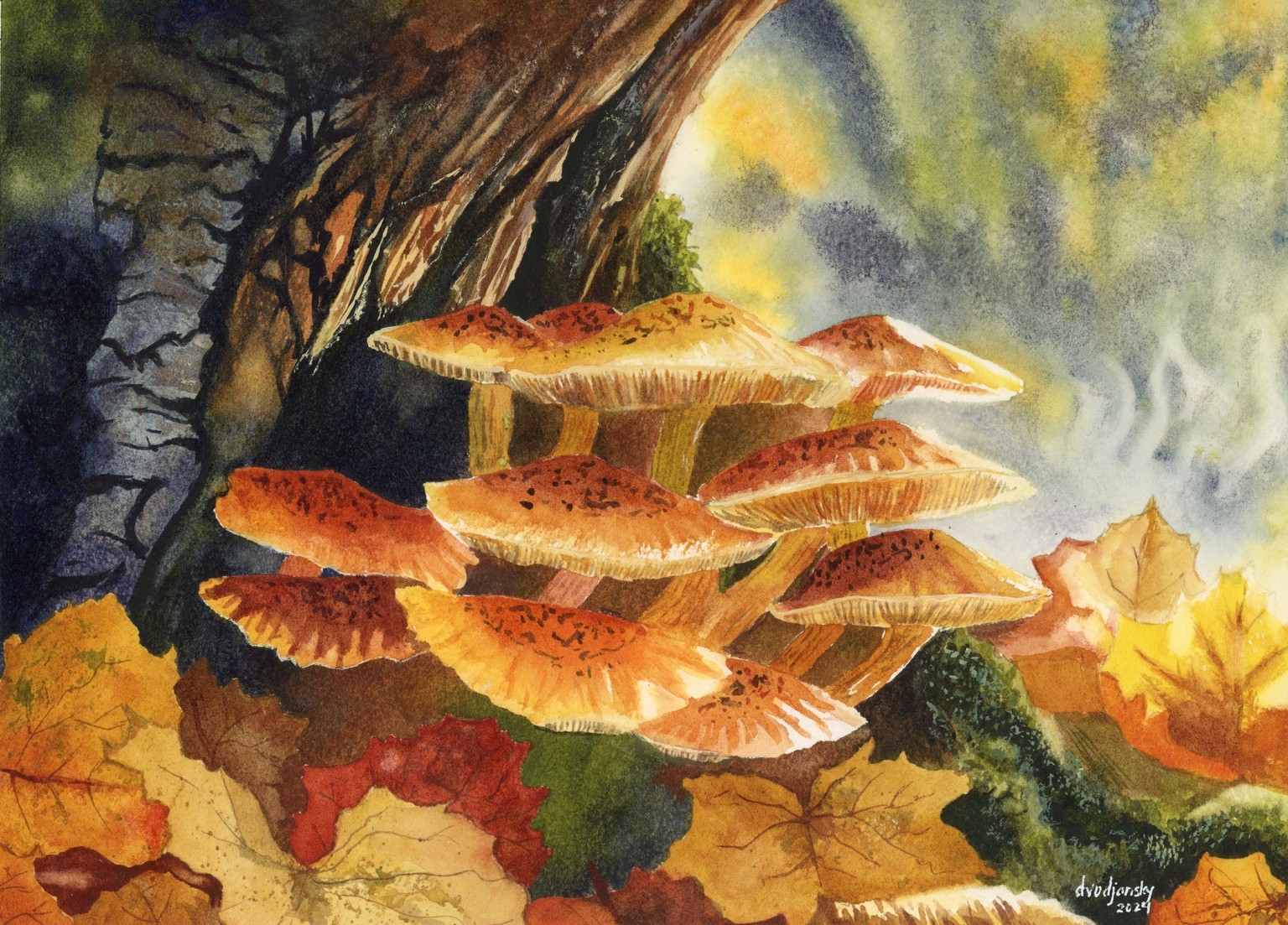 Golden Mushrooms - image 1 - student project