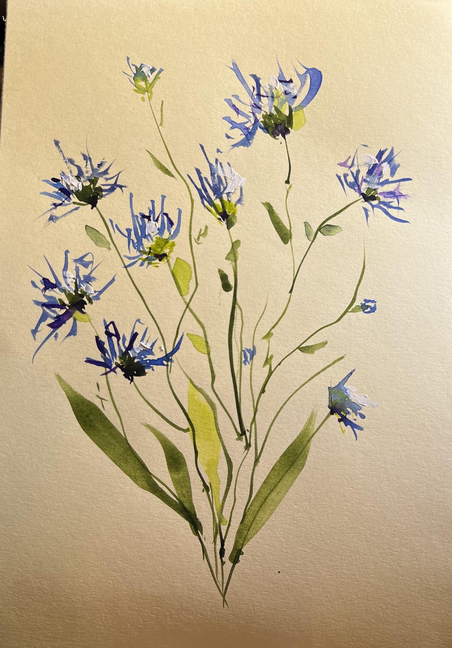 6 Watercolor Flower Projects - image 5 - student project