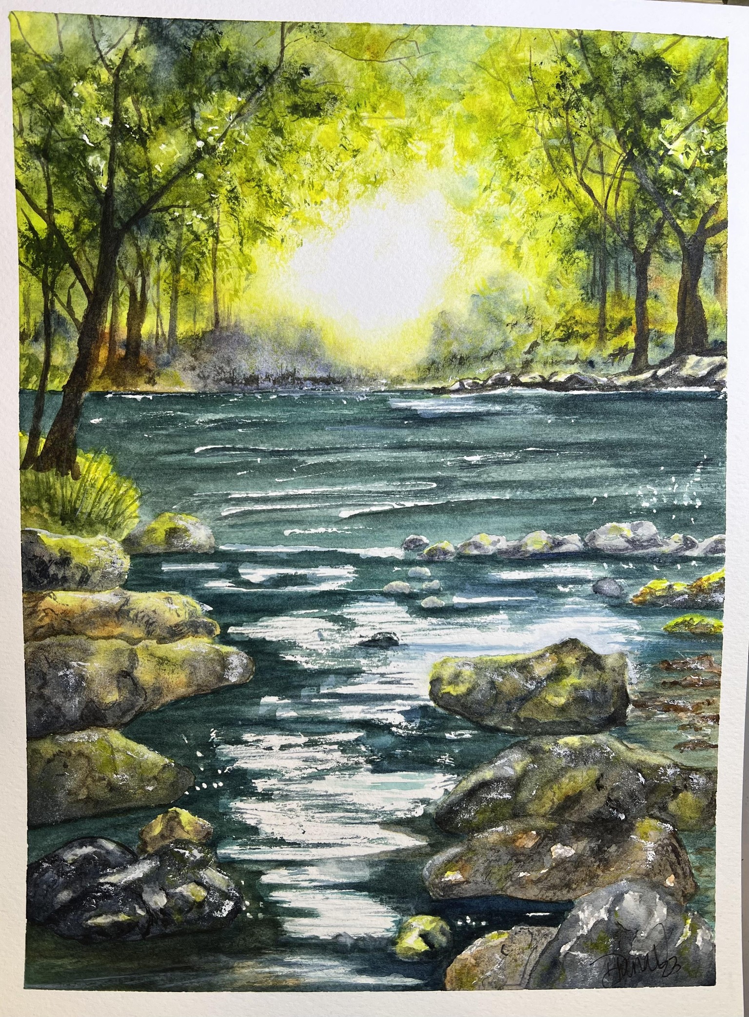Lights on the River - image 1 - student project