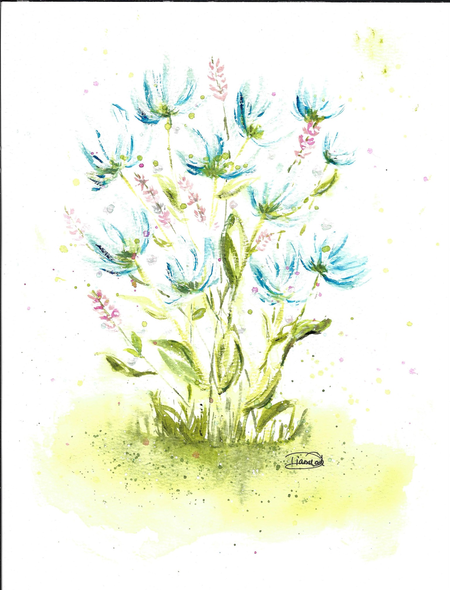 Practicing Flower Brushstrokes - image 1 - student project