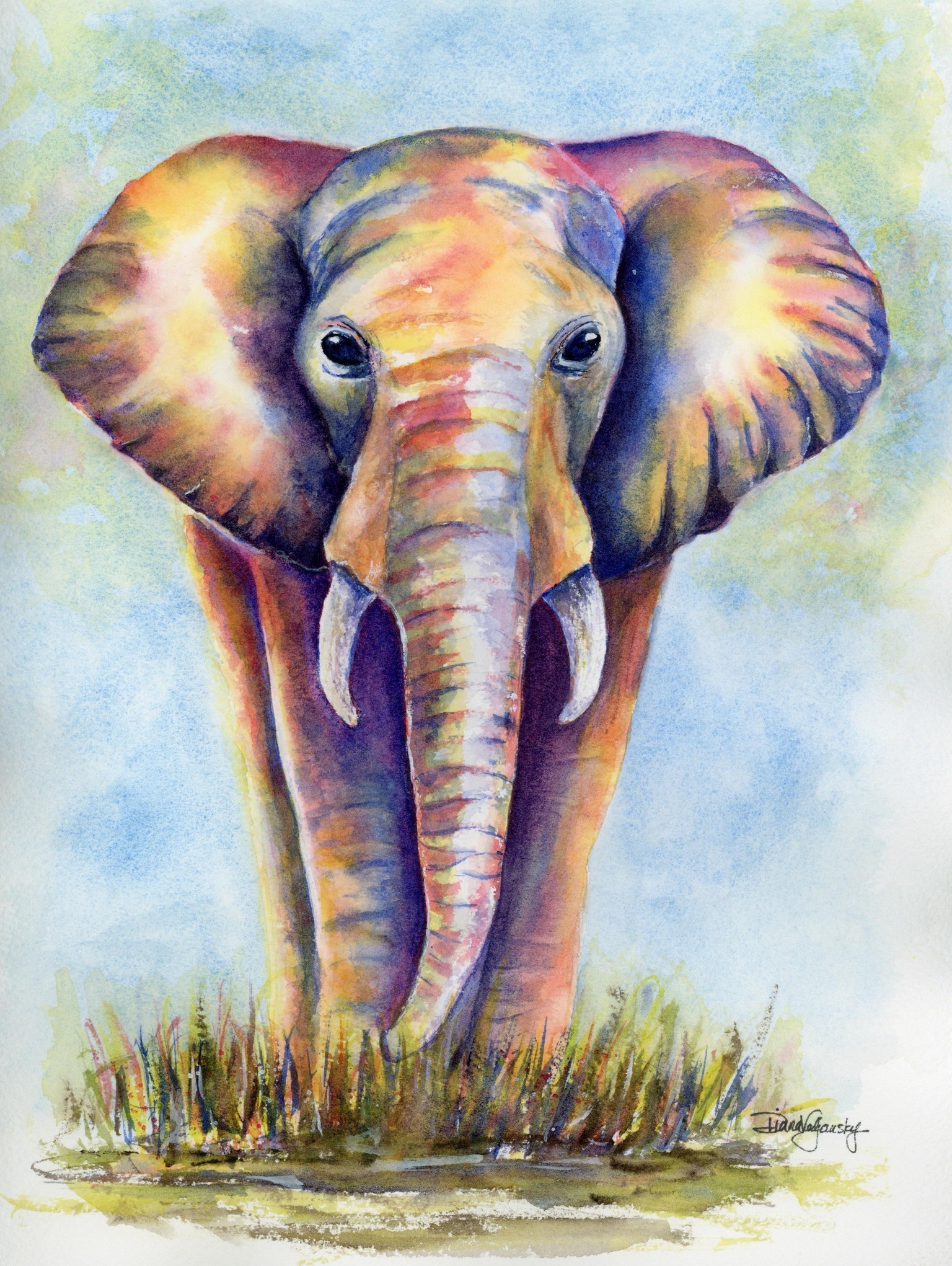 Painted Giant - image 1 - student project