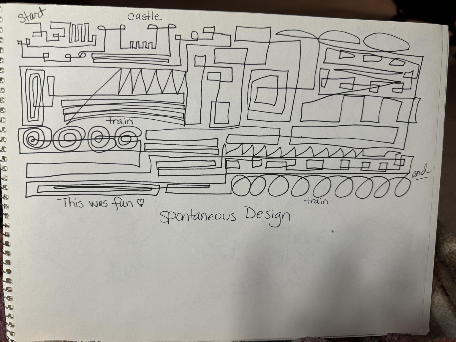 Intuitive Line Drawing with a Doodling Mindset! - image 3 - student project