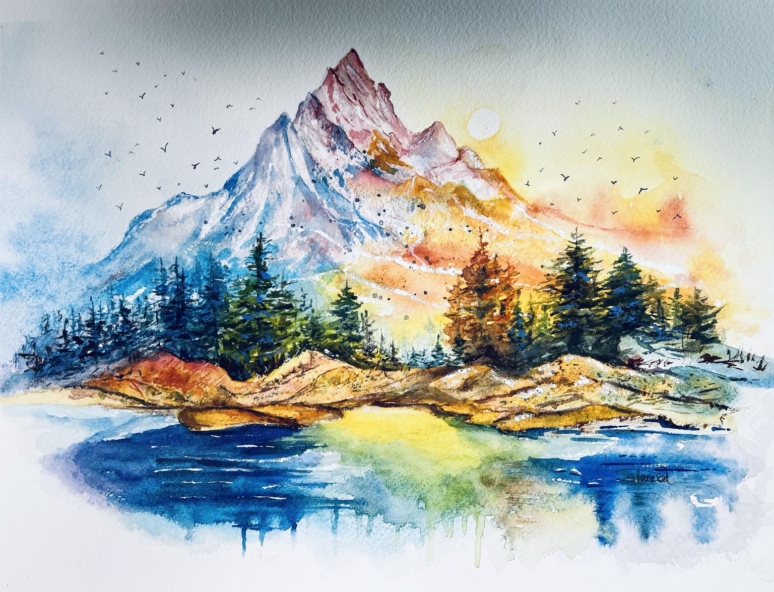 Scenic Mountain Range - image 1 - student project