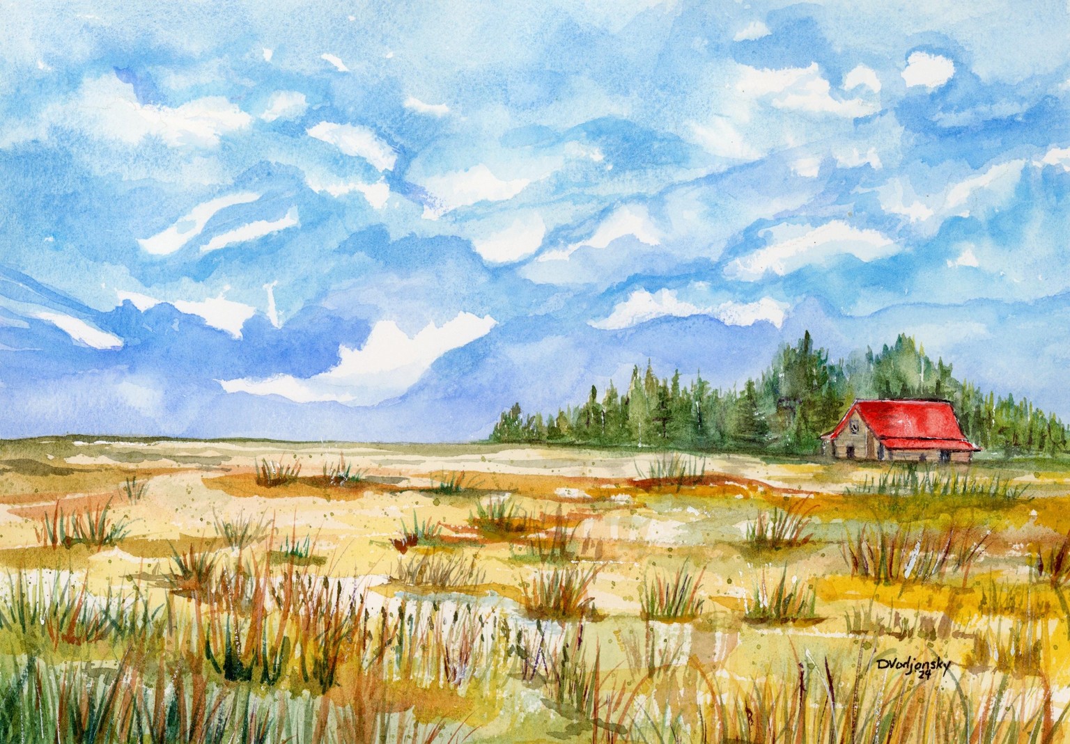 Serene Landscape - image 1 - student project
