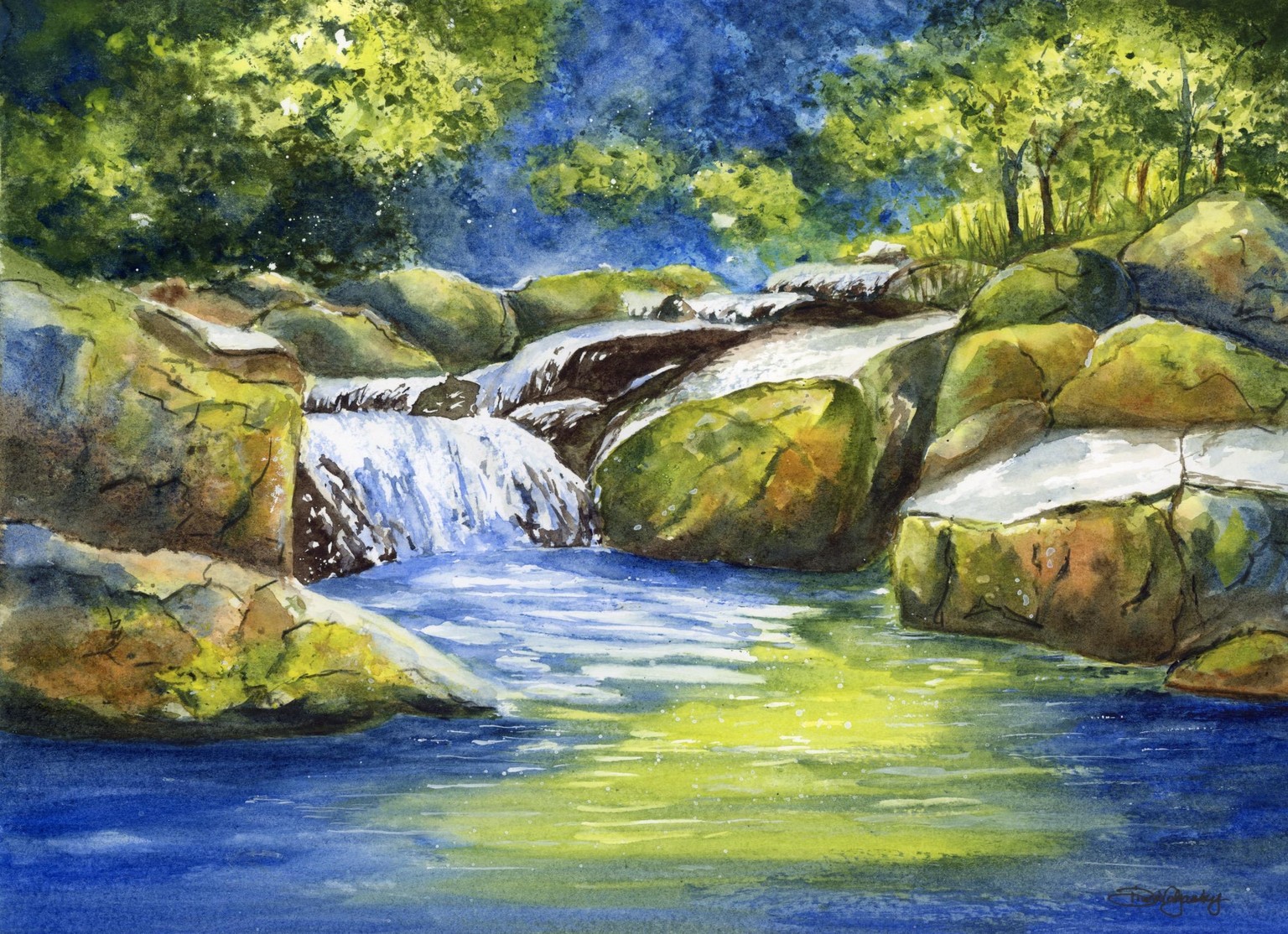Whispering Falls - image 1 - student project