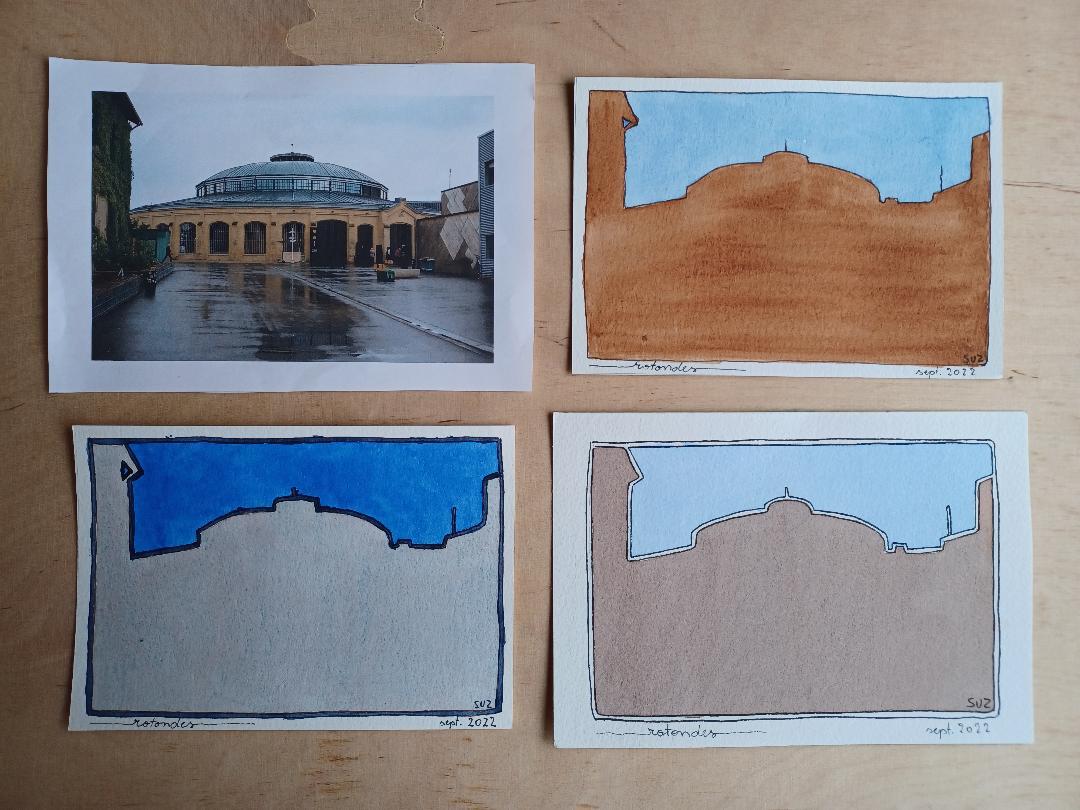 Negative space shape cards with Chris Carter, part 1 - image 1 - student project
