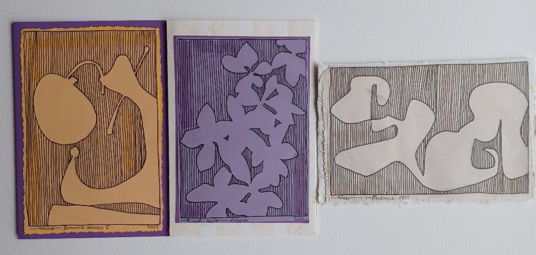 Negative space shape cards , part 2, with Chris Carter - image 4 - student project
