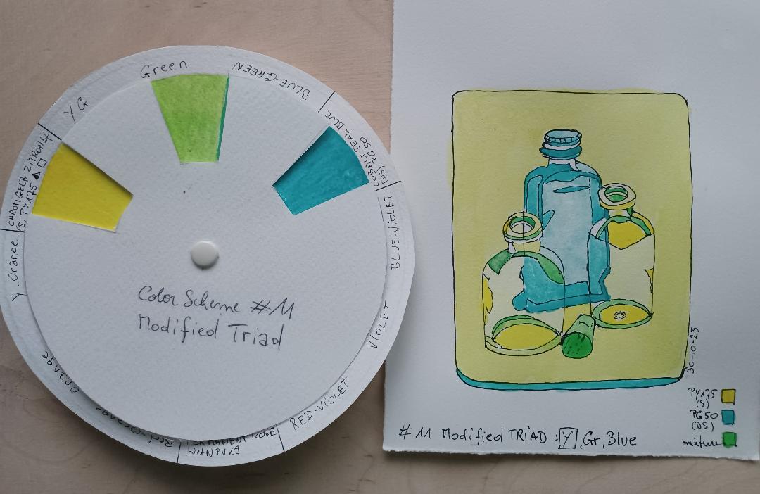 Learning about color by playing Chris Carter's color scheme game - image 3 - student project
