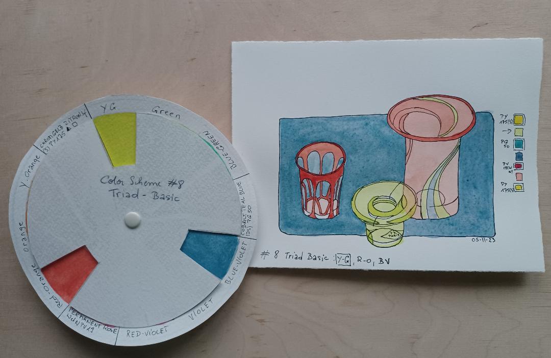 Learning about color by playing Chris Carter's color scheme game - image 7 - student project