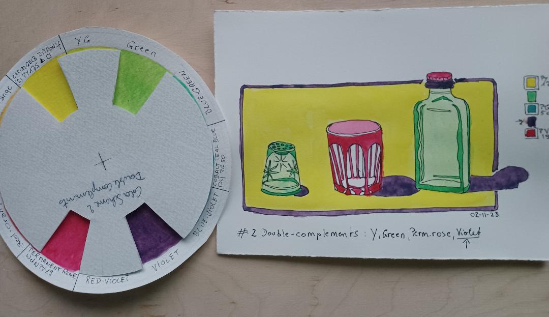 Learning about color by playing Chris Carter's color scheme game - image 5 - student project