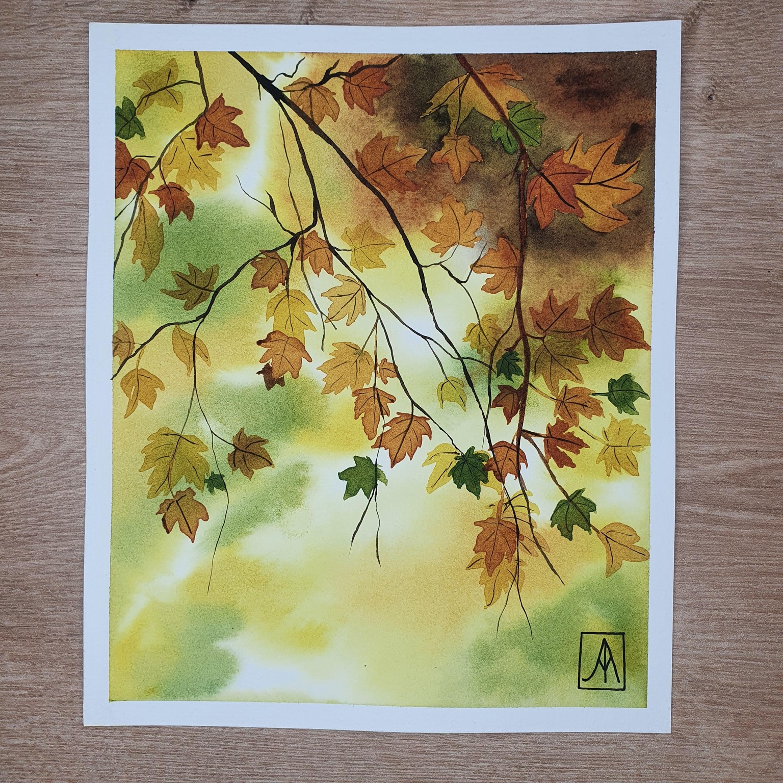 31 Days of Autumn Landscapes with Watercolours - image 4 - student project