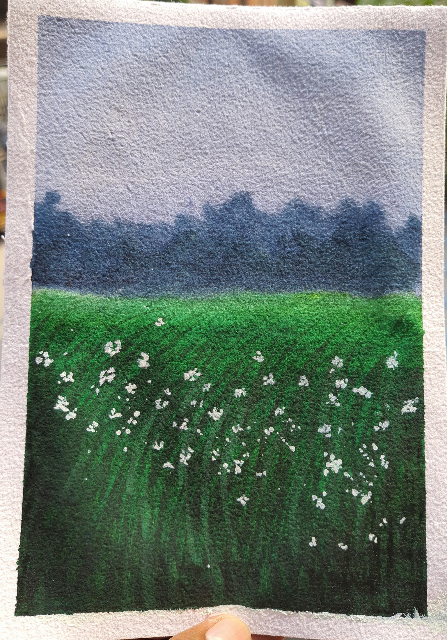 Moody Watercolor Landscape. .!!! - image 2 - student project