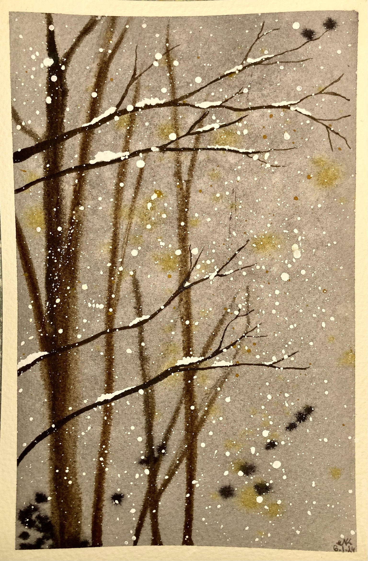 Beginner watercolour - image 10 - student project