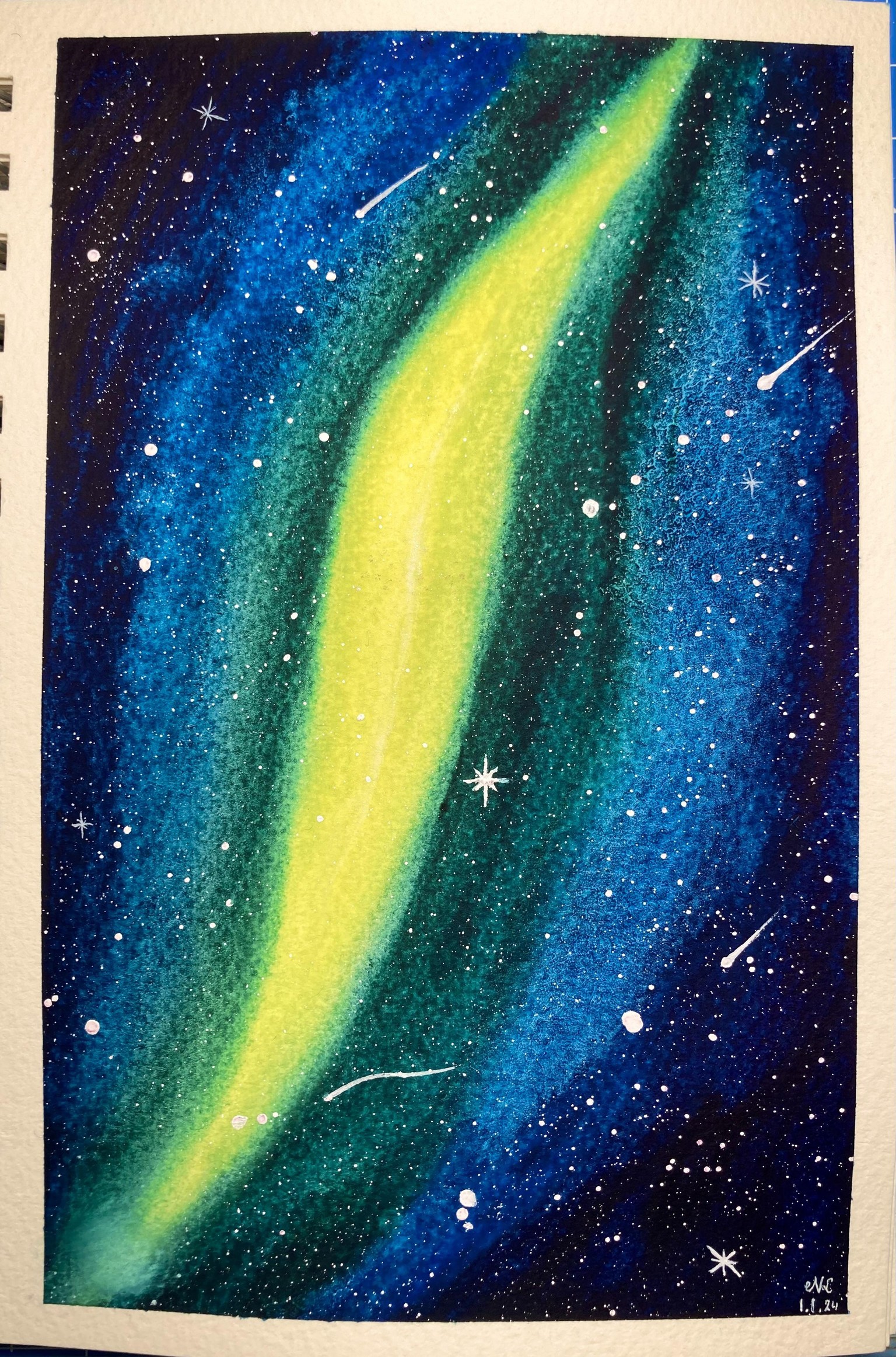 Beginner watercolour - image 6 - student project
