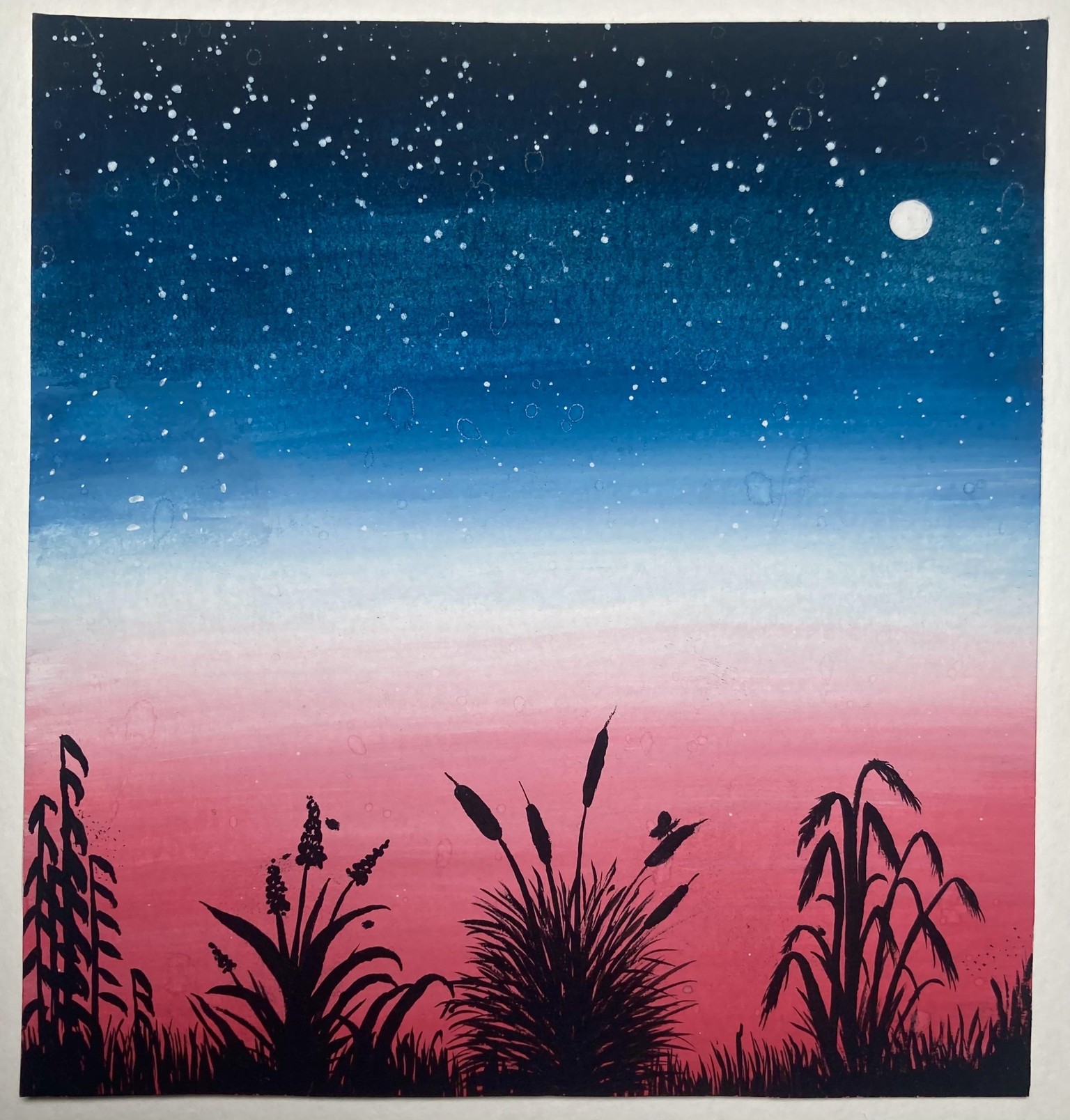 Mini landscapes in gouache - image 4 - student project