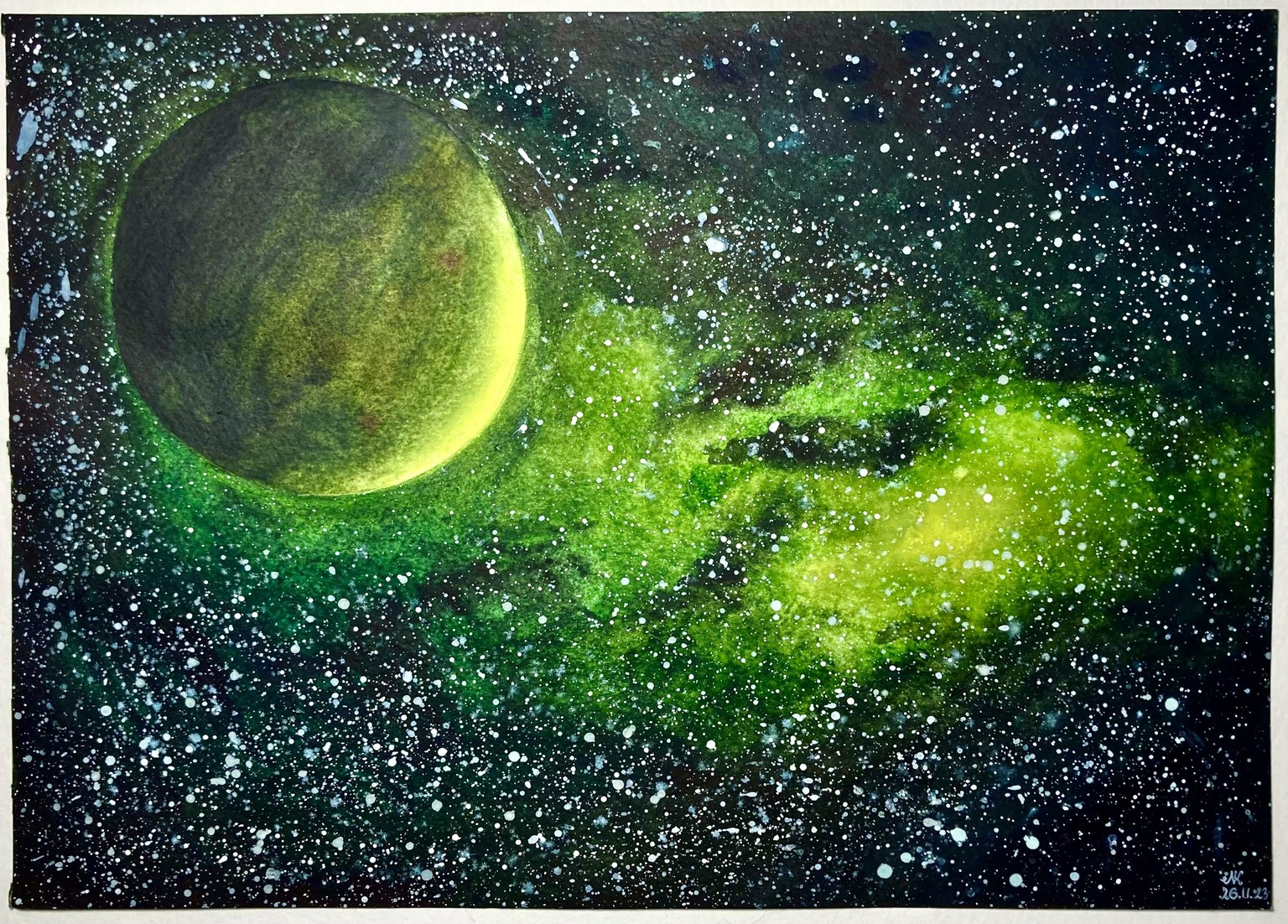Watercolour landscapes - image 4 - student project