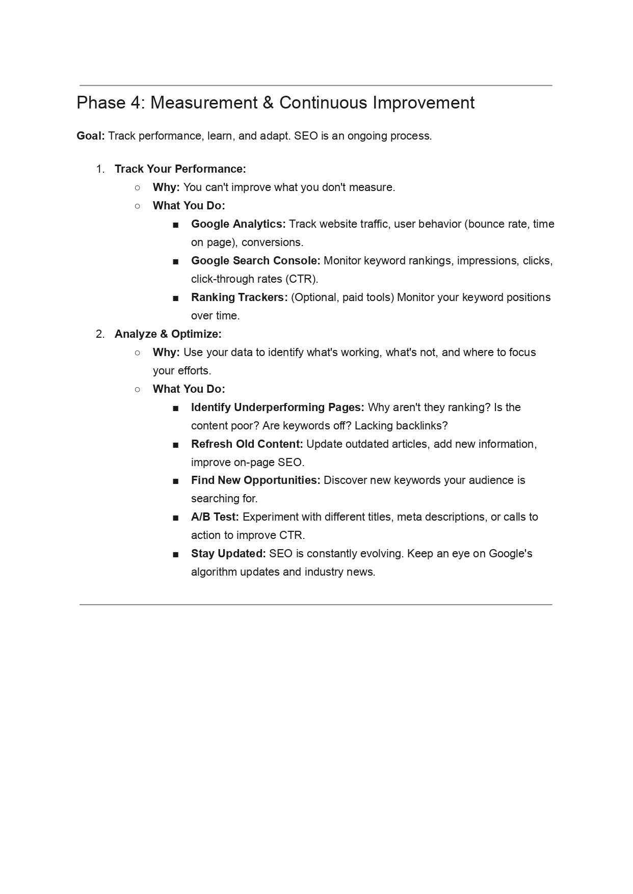The Strong & Simple SEO Roadmap: Go From Beginner to Ranking Success - image 4 - student project