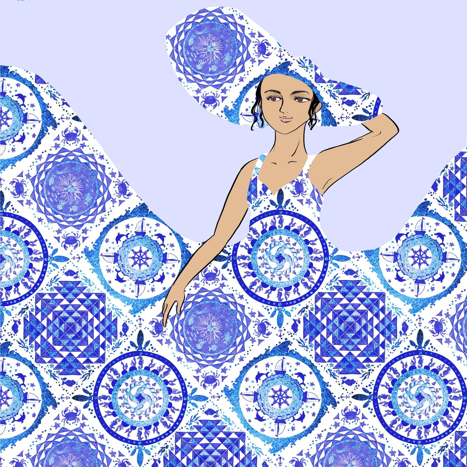 Tile lady - image 4 - student project