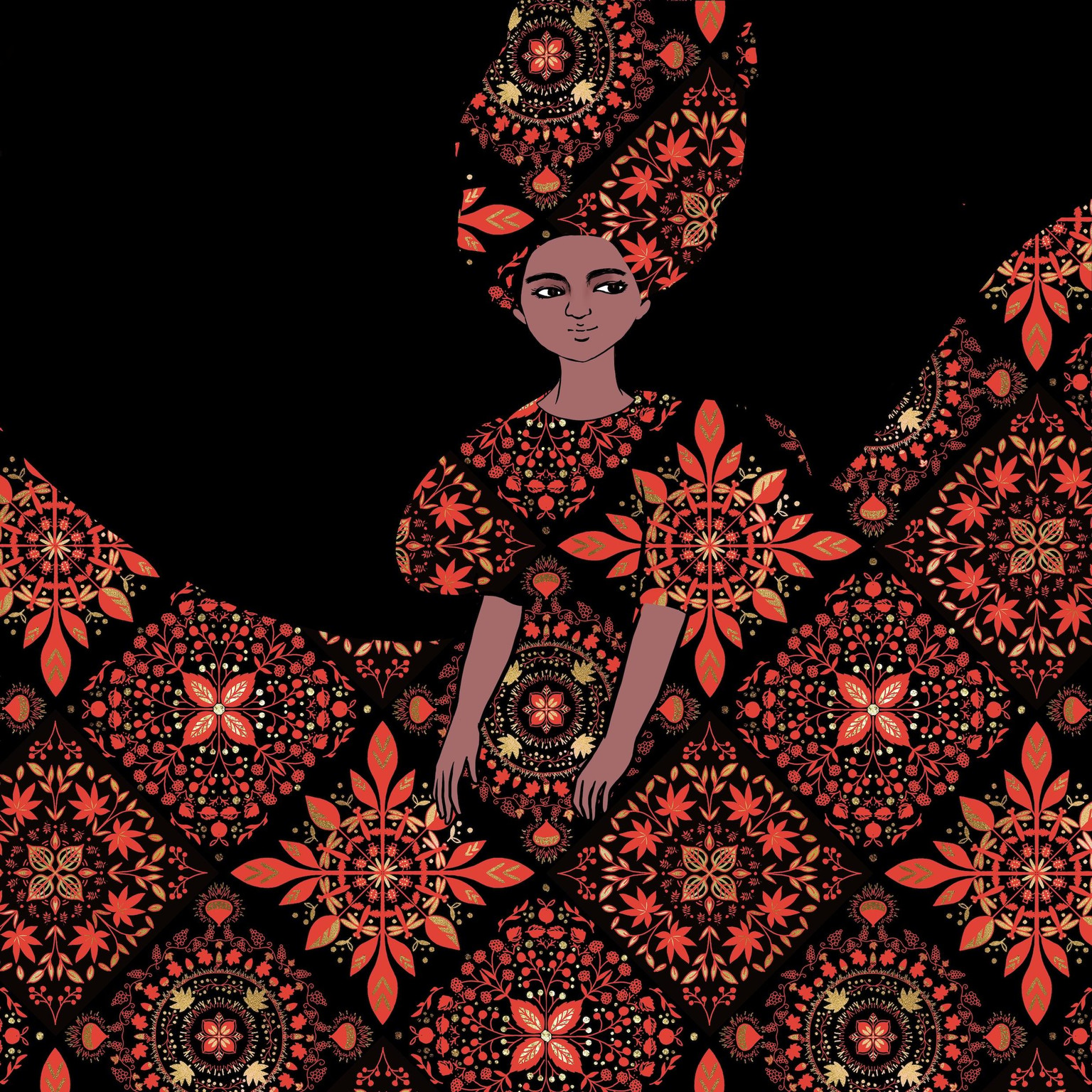 Tile lady - image 5 - student project