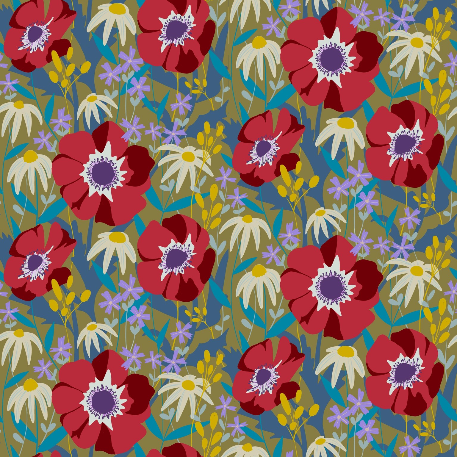 Floral puzzle - image 1 - student project
