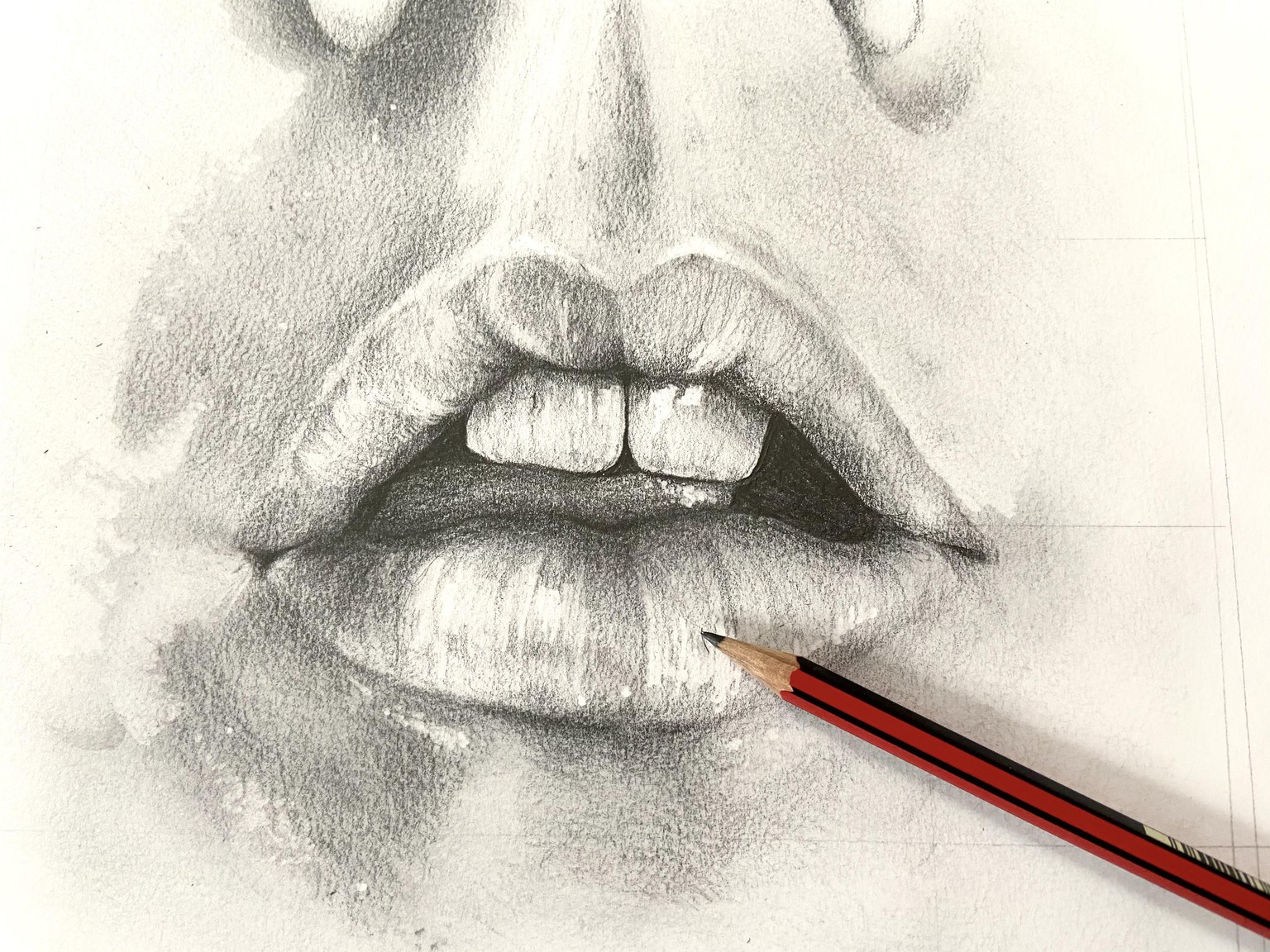 Eye/mouth practice - image 2 - student project