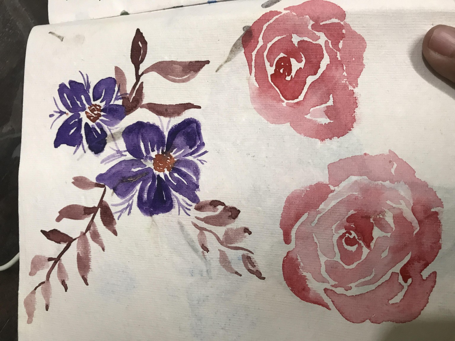 Loose floral play - image 4 - student project