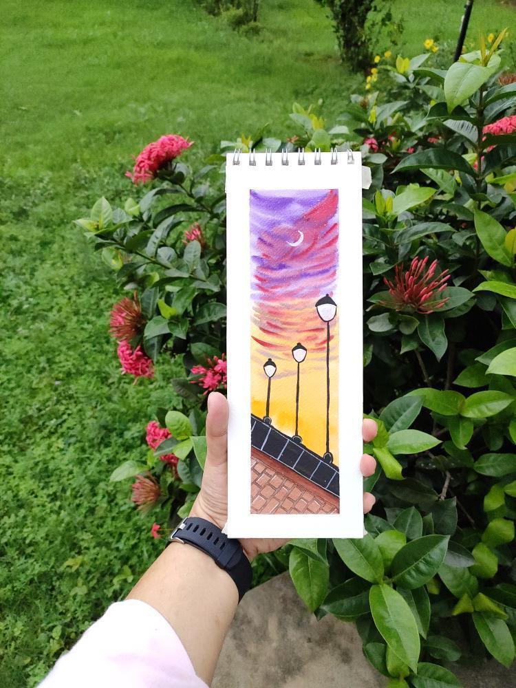 Watercolour Bookmarks - image 14 - student project
