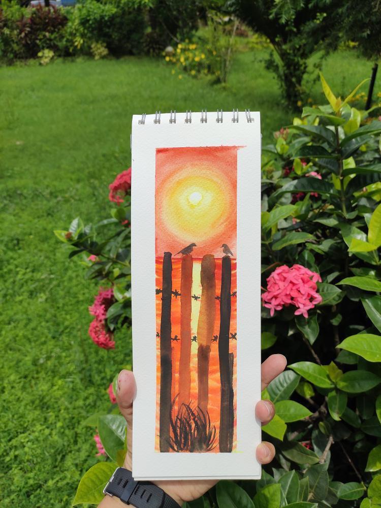 Watercolour Bookmarks - image 2 - student project