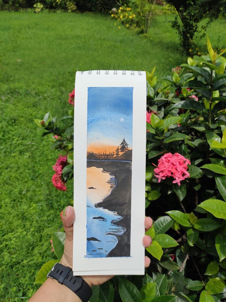 Watercolour Bookmarks - image 1 - student project