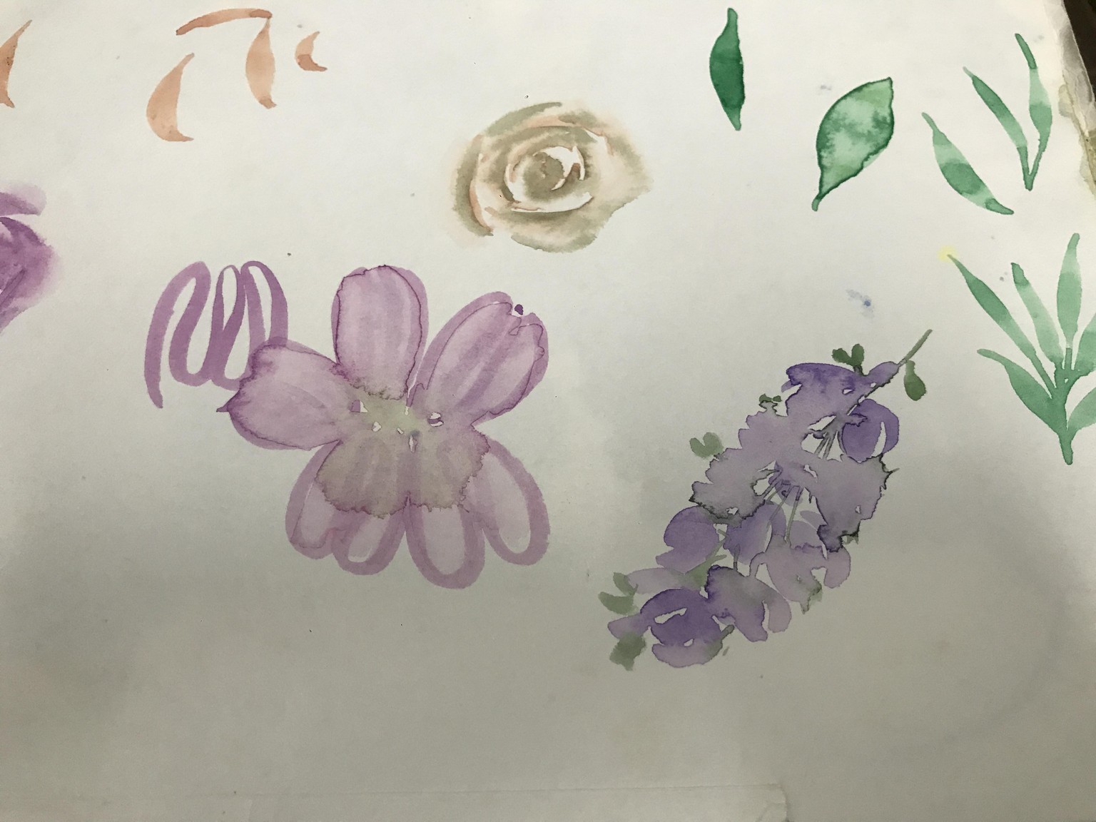 Loose floral play - image 3 - student project