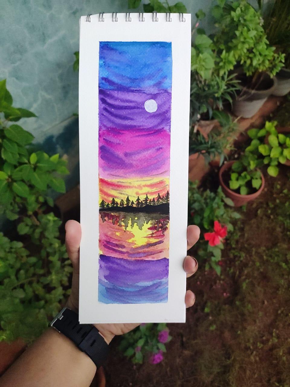 Watercolour Bookmarks - image 19 - student project