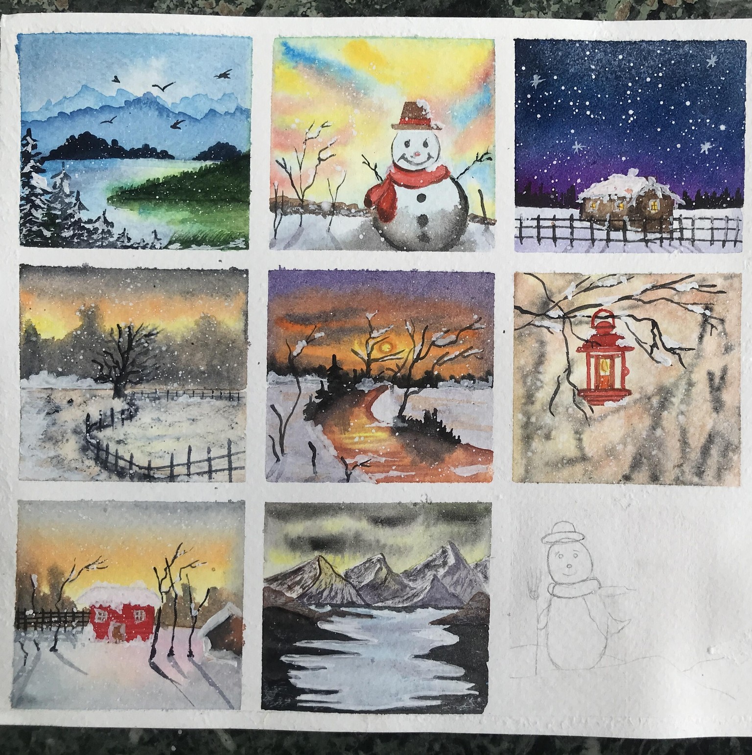 Winters with Umashree - image 6 - student project