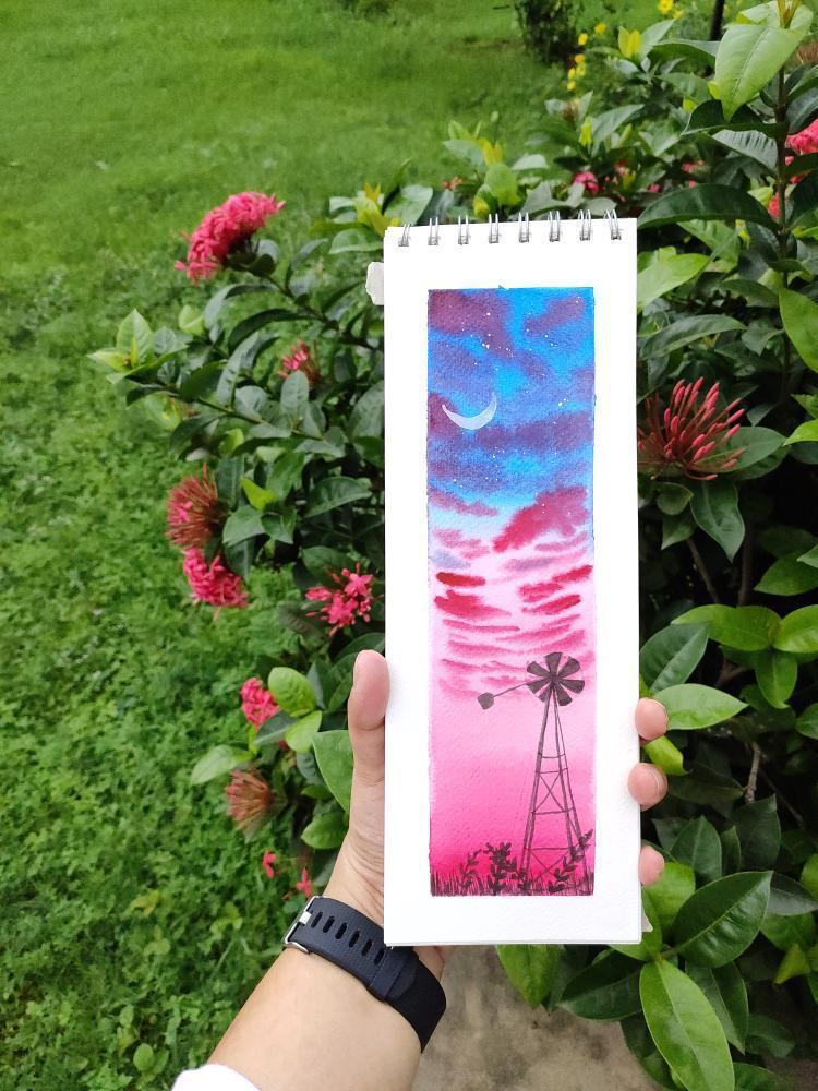 Watercolour Bookmarks - image 11 - student project