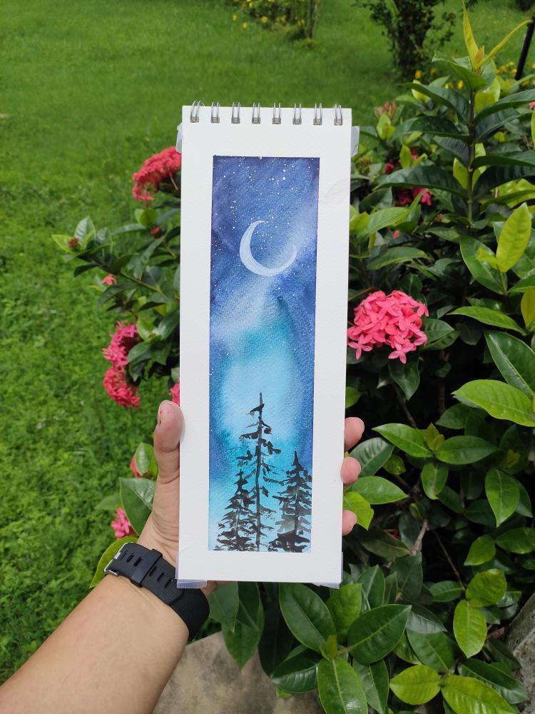 Watercolour Bookmarks - image 3 - student project
