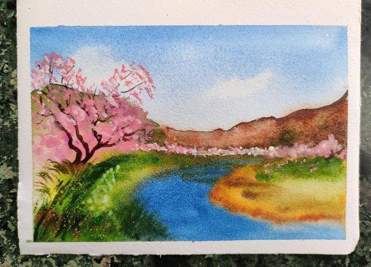 Loose Spring Landscape - image 1 - student project