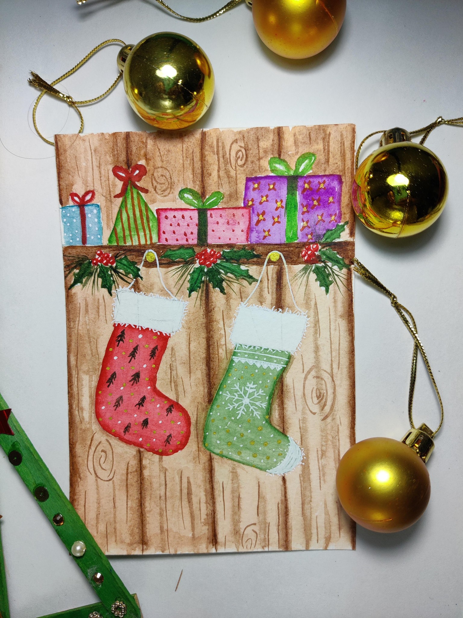 Stockings and presents - image 1 - student project