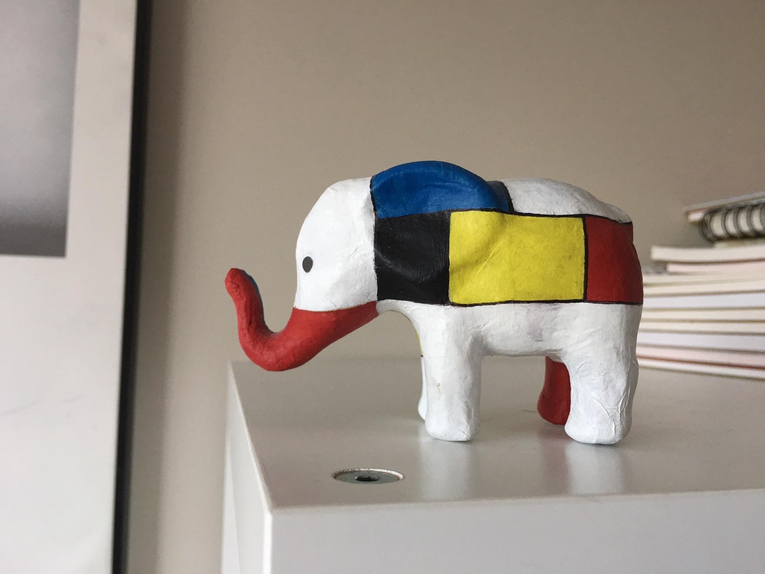 Mondrian Elephant - image 1 - student project