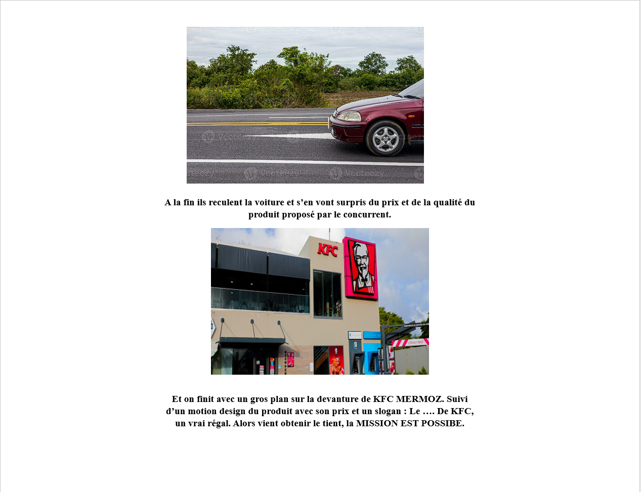 PUB FICTIVE KFC - MISSION POSSIBLE - image 3 - student project