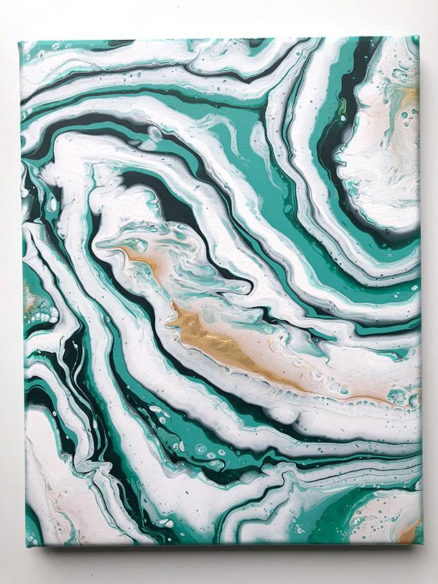 My color palette and finished Painting! - image 2 - student project