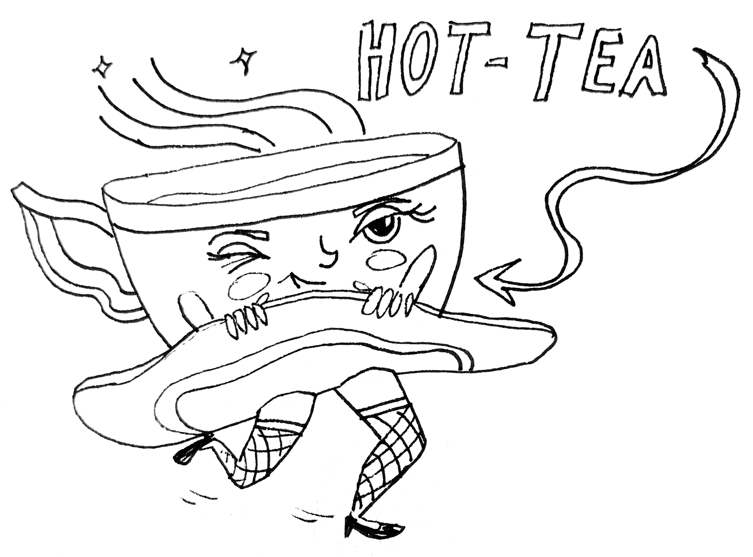 Hot-tea - image 1 - student project