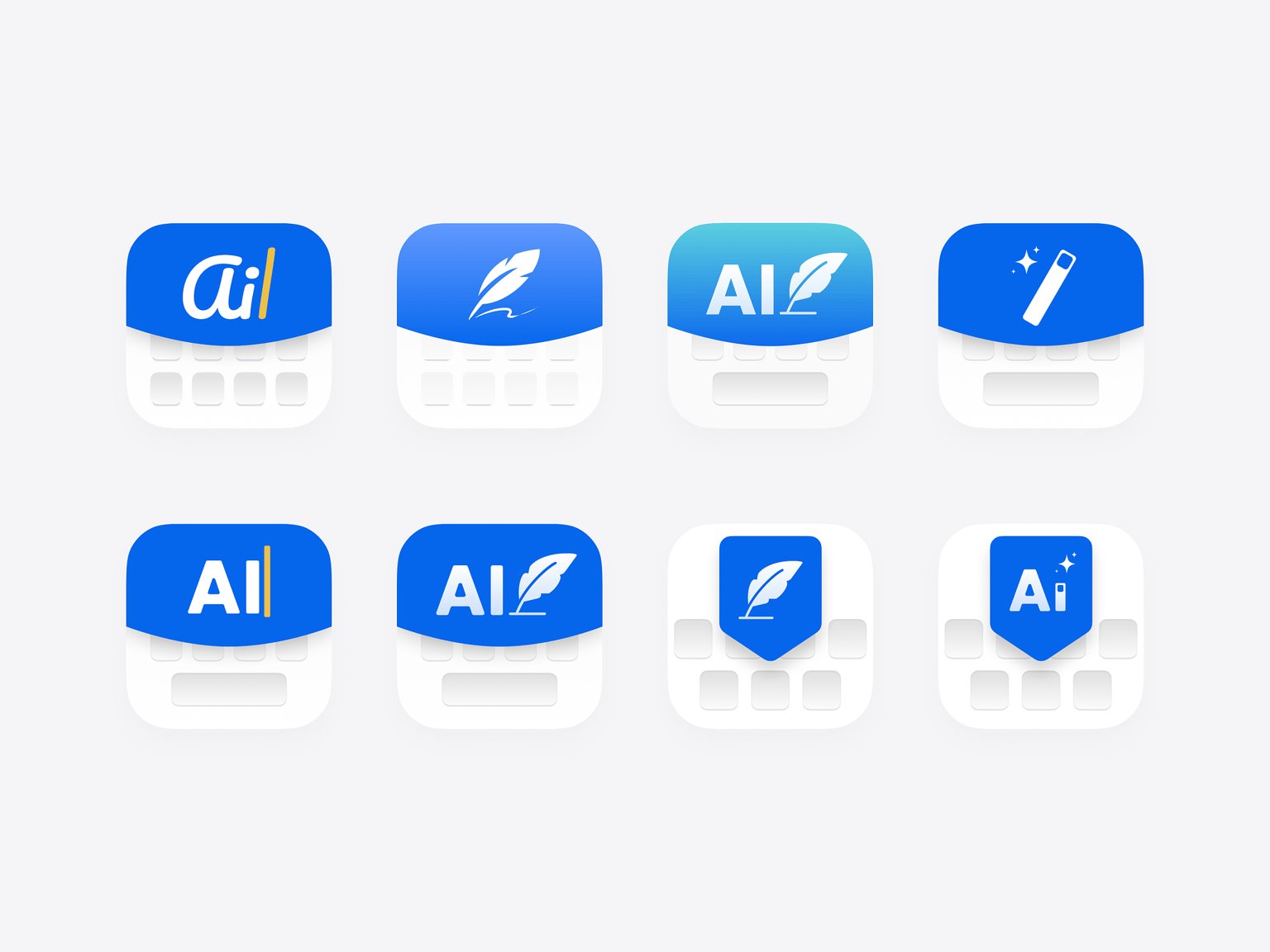 AI Type App Icon Exploration - image 1 - student project