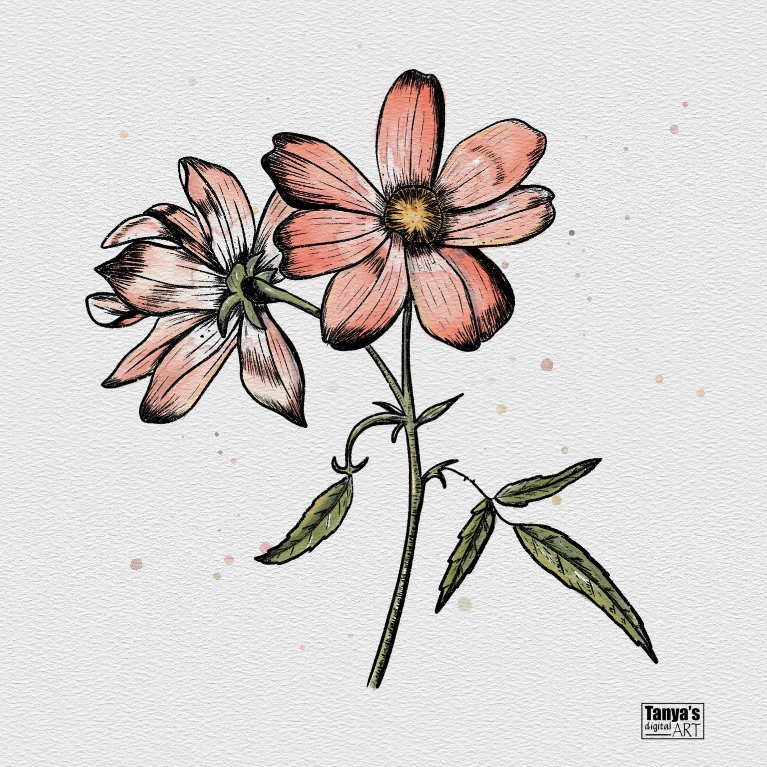 My flower stamp - image 2 - student project