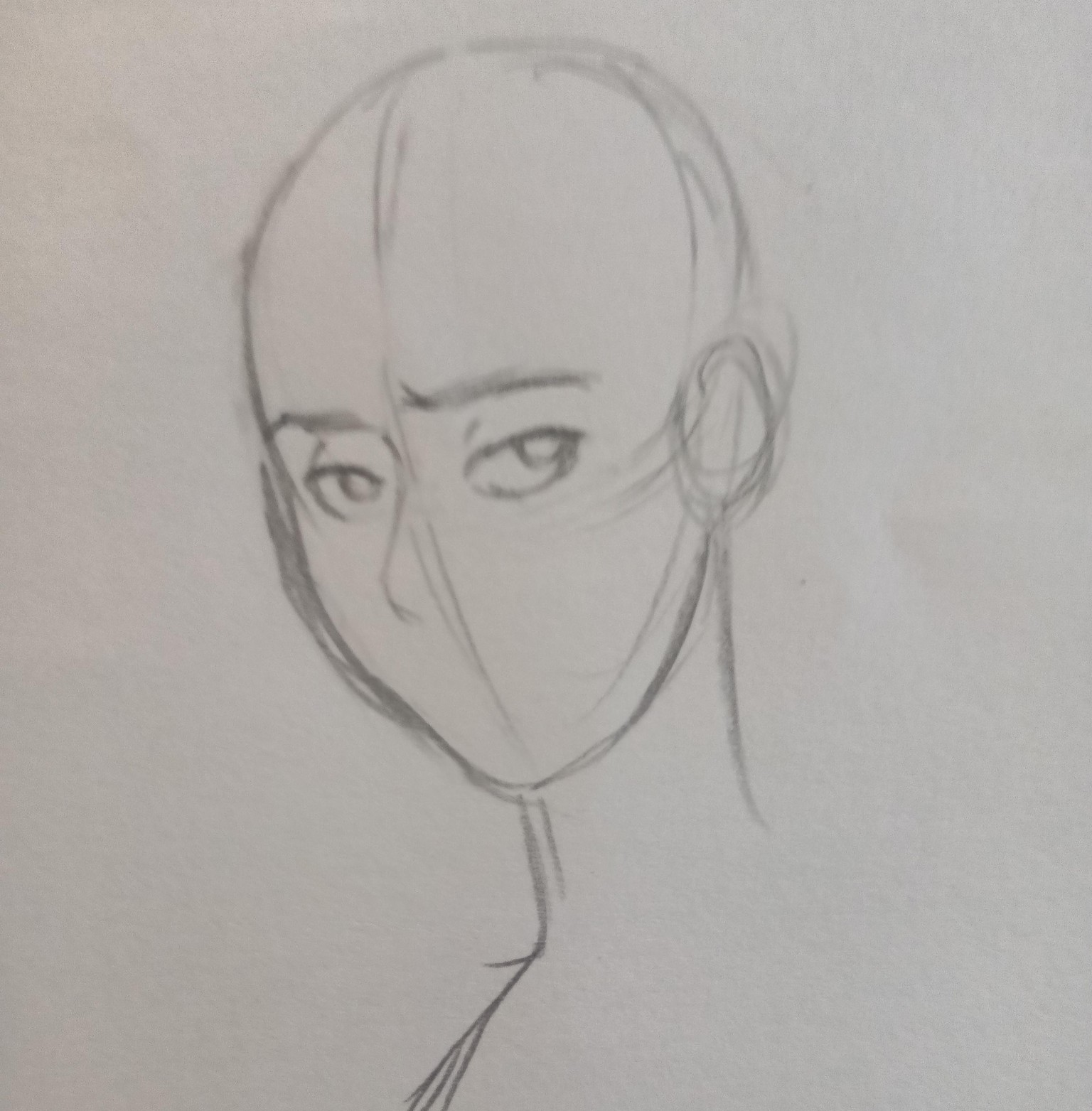 Face drawing - image 1 - student project