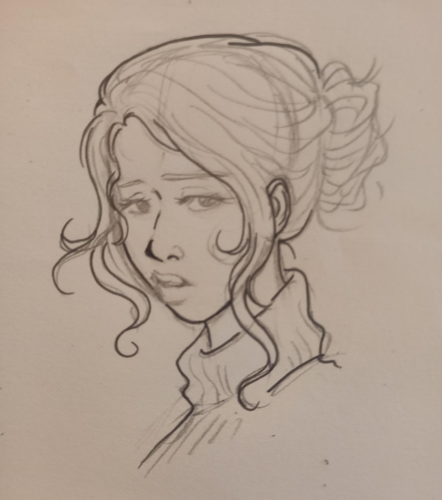Face drawing - image 2 - student project