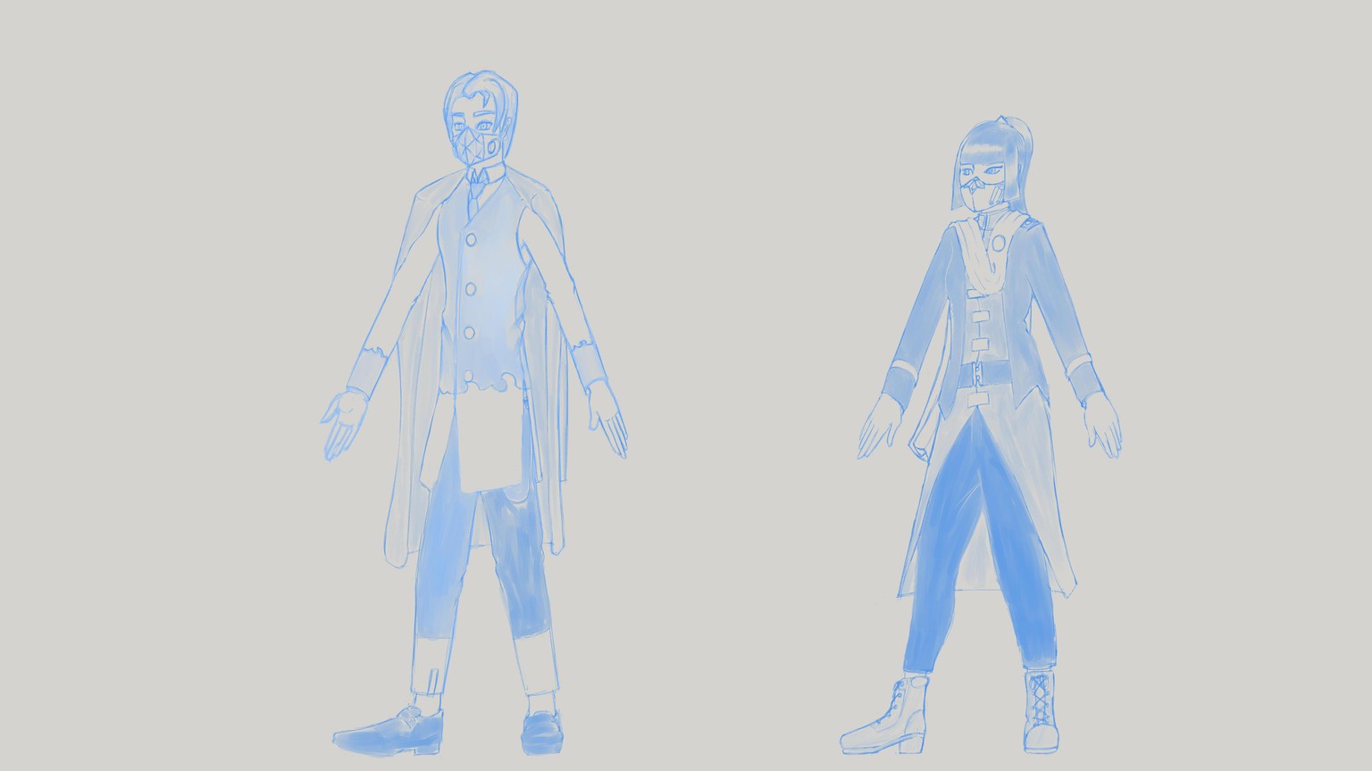 Masked Characters - image 6 - student project